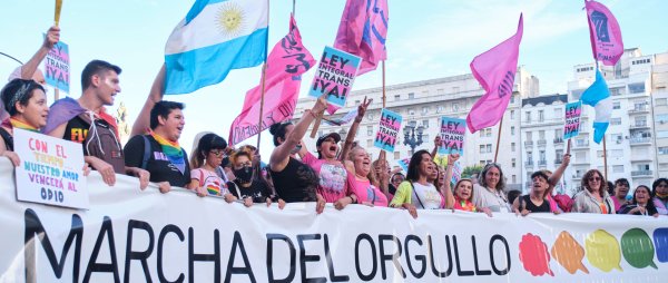 LGBTQ rights parade in Argentina
