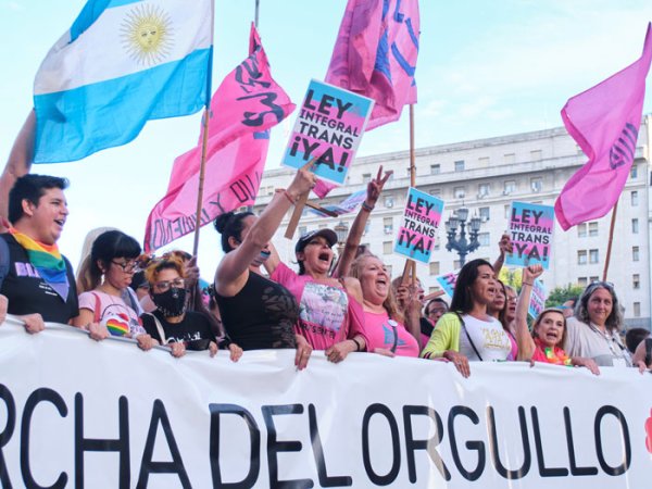 LGBTQ rights parade in Argentina