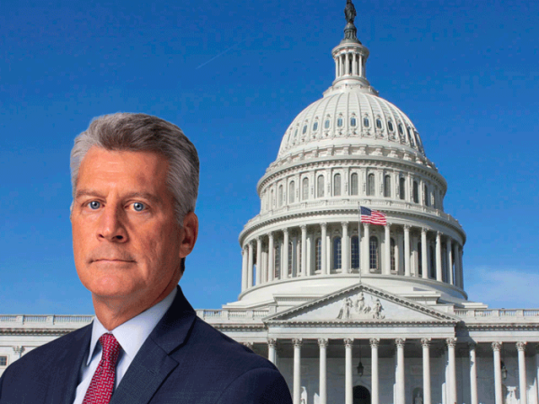 Tim Heaphy in front of the Capitol Building