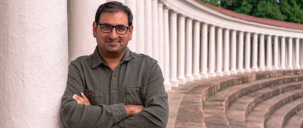 Sanjay Suchak on Grounds at UVA