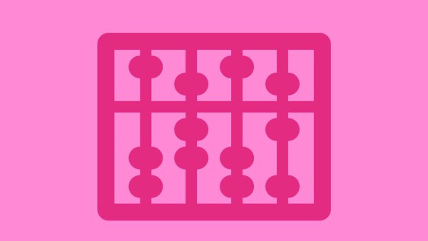 Graphic of an abacus