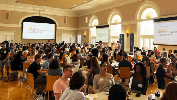 300 UVA students gather to kick off the Student Dialogue Fellowship