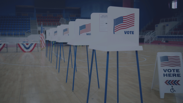 Voting booths in the United States