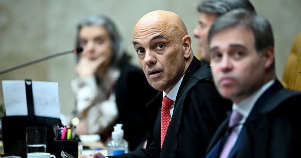 Alexandre de Moraes, a Brazilian Supreme Court justice, on Thursday in Brasília. Justice Moraes has sweeping powers to police content on Brazil’s internet.