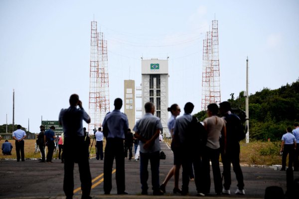 Starlink rocket launch in Brazil